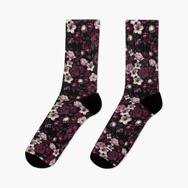 Item preview, Midsummer Nights Dream #Midnight #Black #Rose #Night #Dark Floral designed and sold by svarupa.