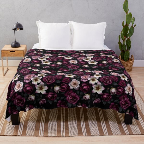 Item preview, Midsummer Nights Dream #Midnight #Black #Rose #Night #Dark Floral designed and sold by svarupa.