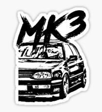 Golf MK3 MK3 "Dirty Style" Sticker