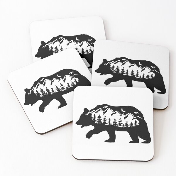 Item preview, Fantasy Roaring Mountain Bear designed and sold by MagnoliaLake.
