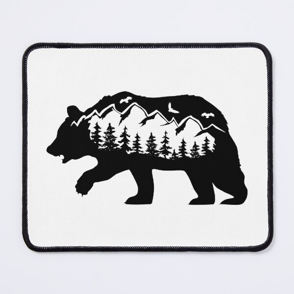 Item preview, Fantasy Roaring Mountain Bear designed and sold by MagnoliaLake.