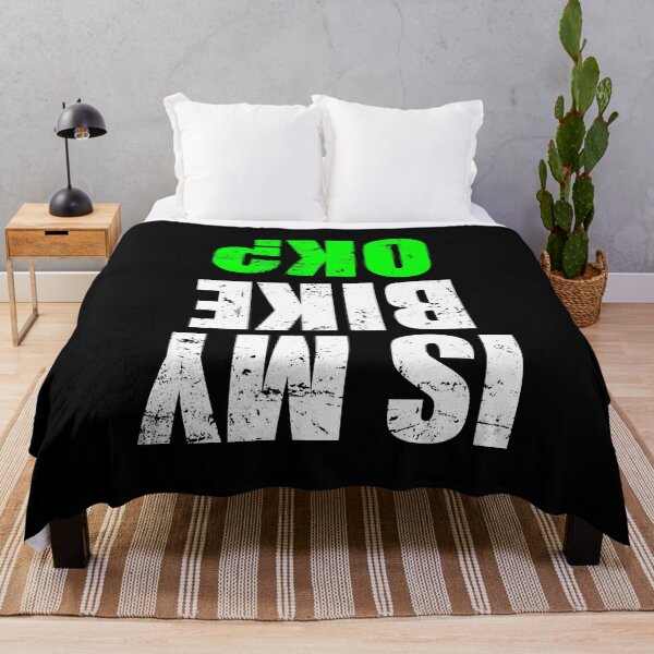 Item preview, Is My Bike OK - Dirt Bike Motorcycle Funny Saying designed and sold by mhernaevily.
