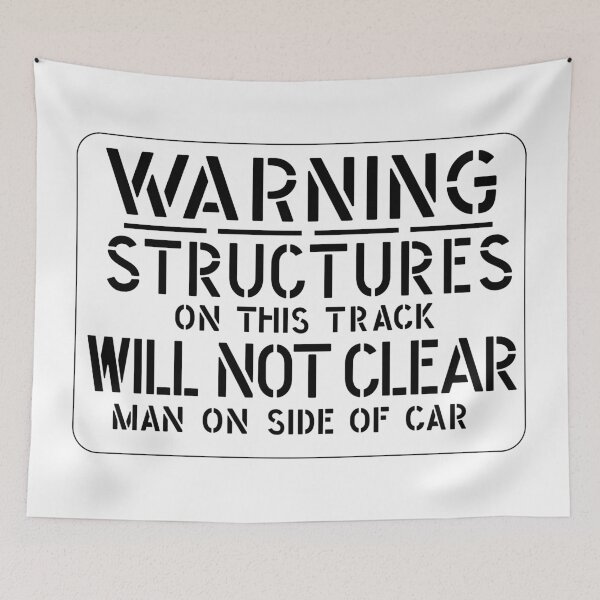 Item preview, Railroad Clearance Sign designed and sold by ChrisRoy1001.