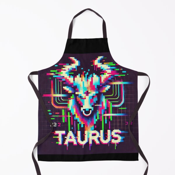 Item preview, Taurus Glitch designed and sold by Sototos® ⭐⭐⭐⭐⭐.