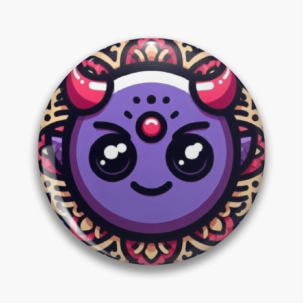 Item preview, emoji mandala with different expressions with bright colors designed and sold by Anime9122.
