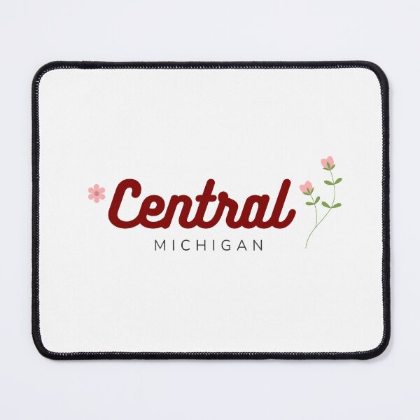 Item preview, Floral Central Michigan designed and sold by Bright Start Prints.