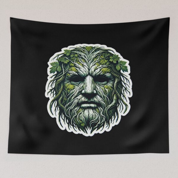 Item preview, Greenman Print designed and sold by PinUpPizzazz.