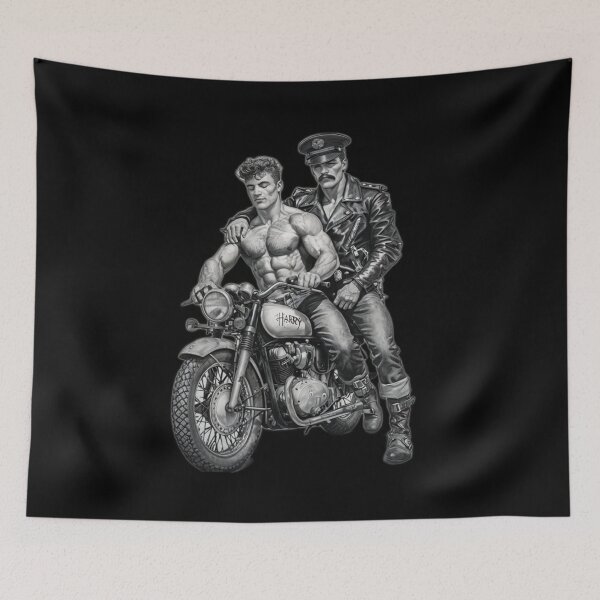 Artikelvorschau, Gay Leder Biker Serie Taken Leder Pride Grafikdesign entworfen und verkauft von ItsAKinkThing.