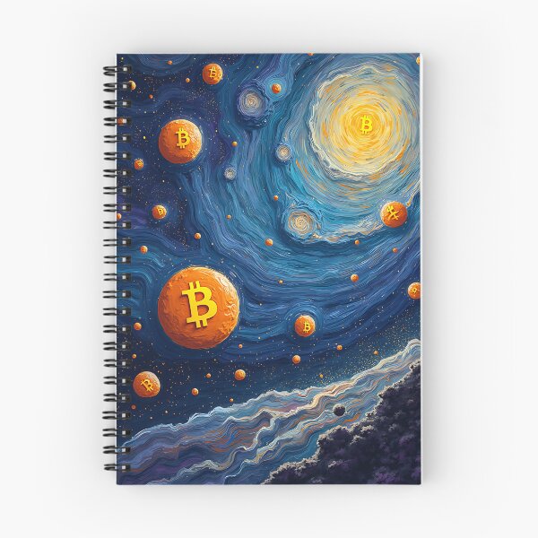 Item preview, Bitcoin Spiral Infinite Blockchain Connections designed and sold by RadDeck.