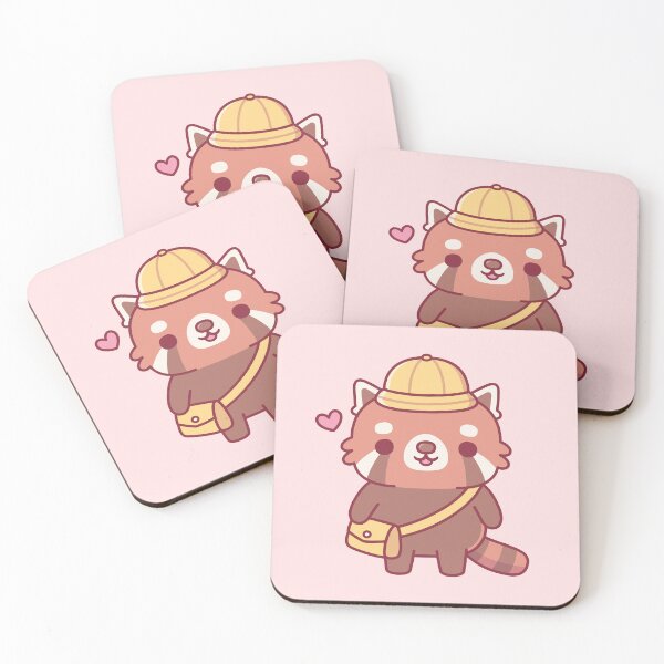 Item preview, Cute Red Panda With Yellow Hat designed and sold by rustydoodle.