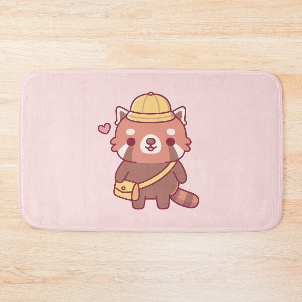 Item preview, Cute Red Panda With Yellow Hat designed and sold by rustydoodle.