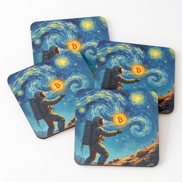 Item preview, Bitcoin Mirror Reflections of Innovation designed and sold by RadDeck.