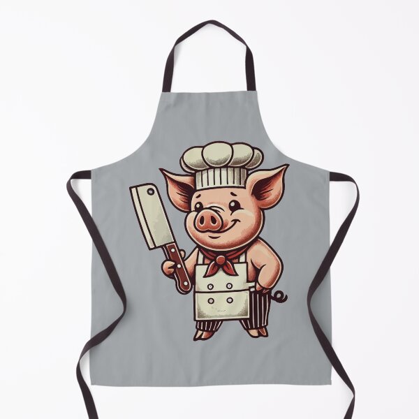 Item preview, A pig chef designed and sold by ArtBoyss.