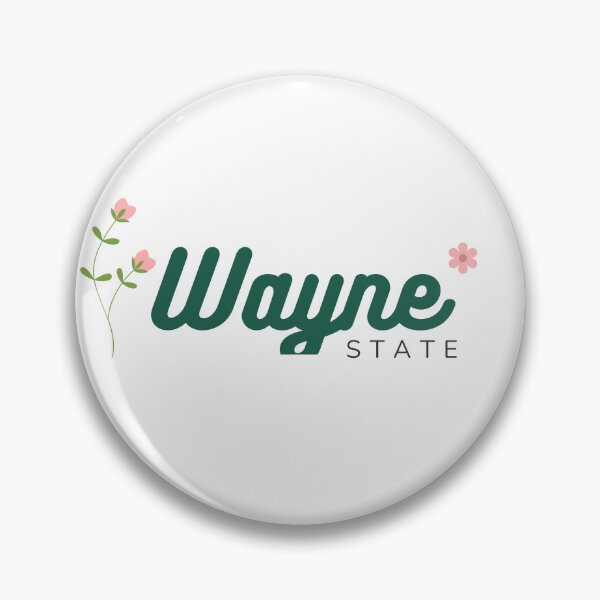 Item preview, Floral Wayne State designed and sold by Bright Start Prints.