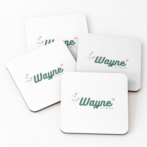 Item preview, Floral Wayne State designed and sold by Bright Start Prints.