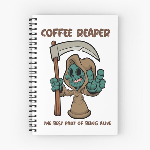 Item preview, The Coffee Reaper Best part of being alive designed and sold by R-Marc-Designs.