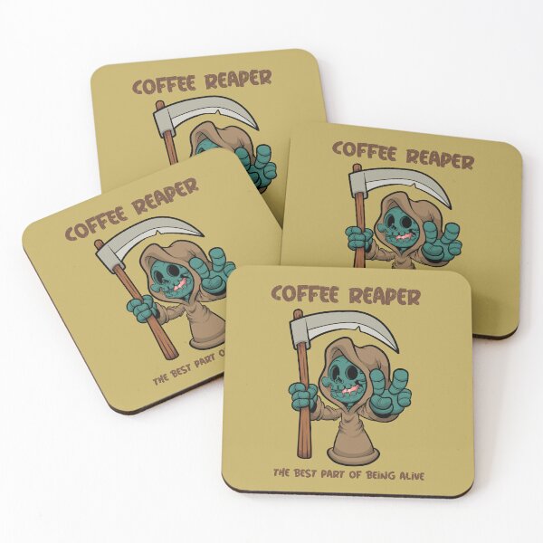 Item preview, The Coffee Reaper Best part of being alive designed and sold by R-Marc-Designs.