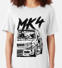 Camiseta ajustada Golf MK4 4 "estilo sucio"