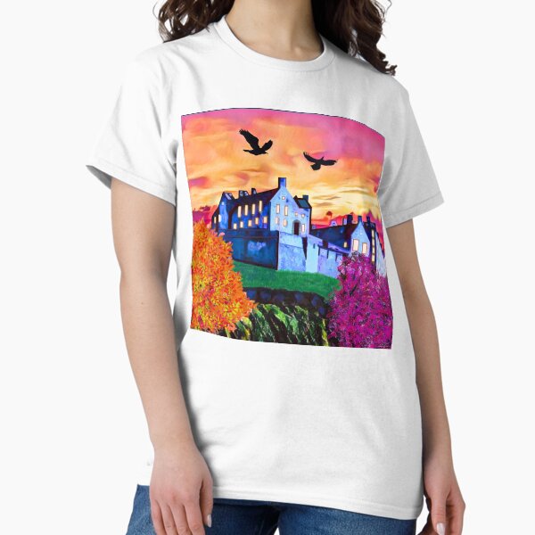 Edinburgh Castle at Dusk Classic T-Shirt