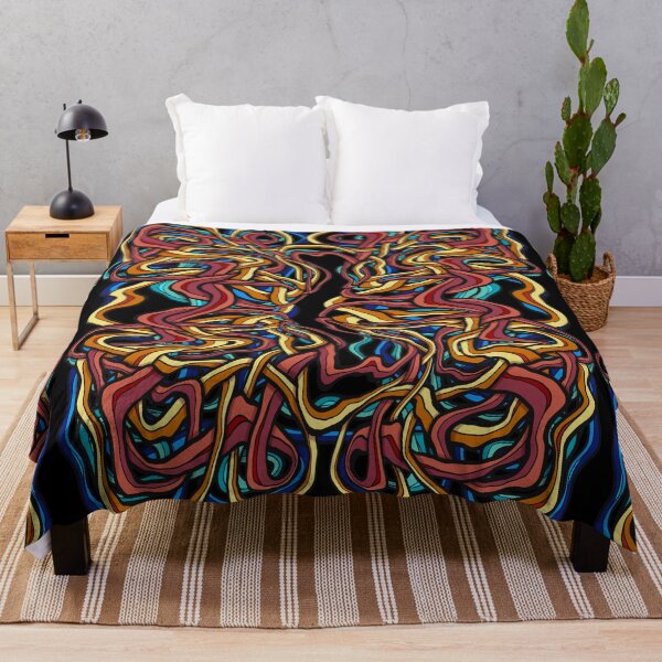 Item preview, Graffiti style intertwined flowing lines designed and sold by DaveDanchuk.