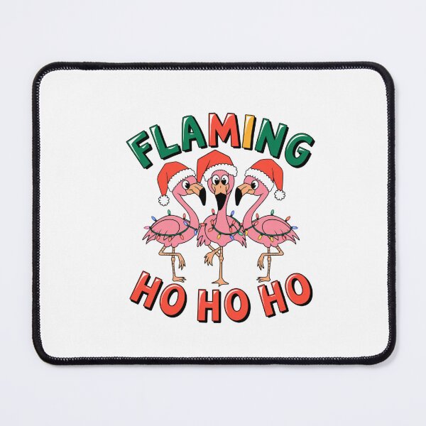 Item preview, Flamingo Ho Ho Ho - Tropical Christmas Holiday Design designed and sold by Sahil Randhawa.