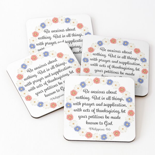 Item preview, Bible Verse - Philippians 4:6 designed and sold by SavsSparkleShop.