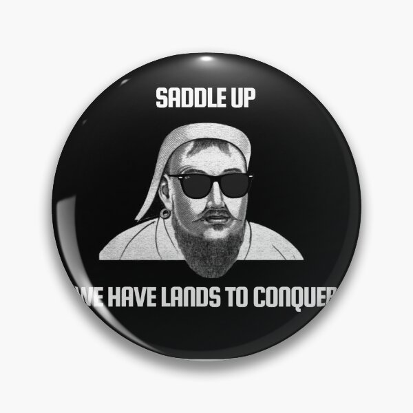 Item preview, Genghis Khan - Saddle Up designed and sold by RedAppleStore.