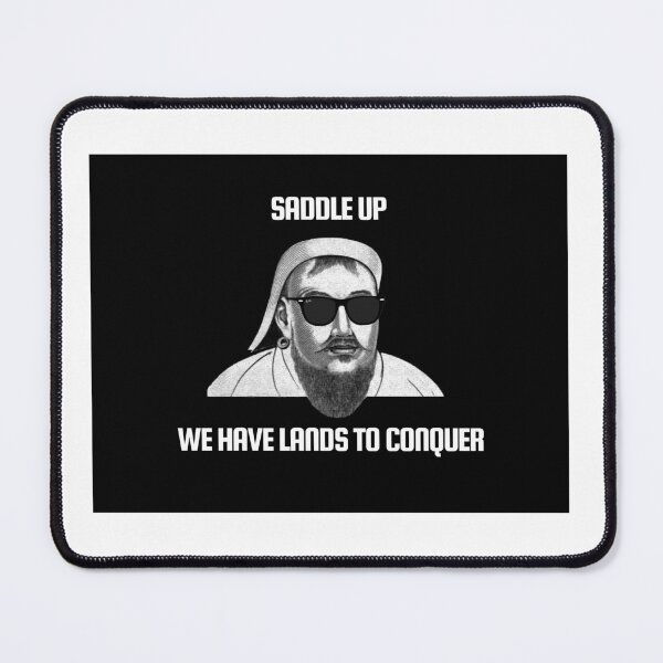 Item preview, Genghis Khan - Saddle Up designed and sold by RedAppleStore.