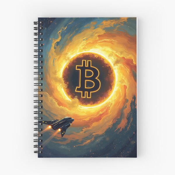 Item preview, Bitcoin Flame Burning Bright in the Crypto Era designed and sold by RadDeck.