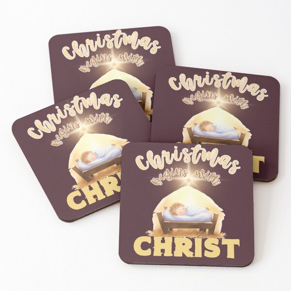 Item preview, Christmas begins with Christ designed and sold by LovesLuLu.