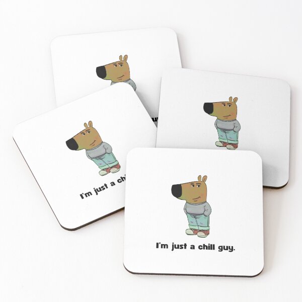 Item preview, I'm just a chill guy designed and sold by RedAppleStore.