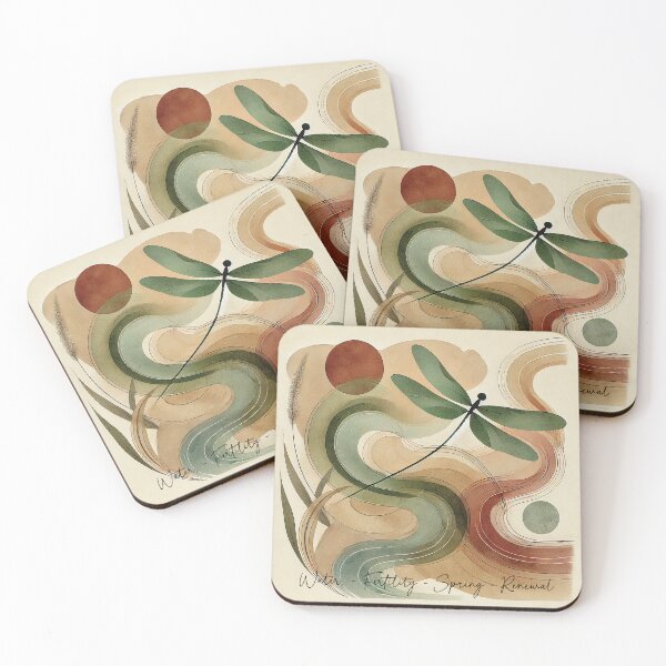 Item preview, Water Dragonfly Print designed and sold by Random Designs.