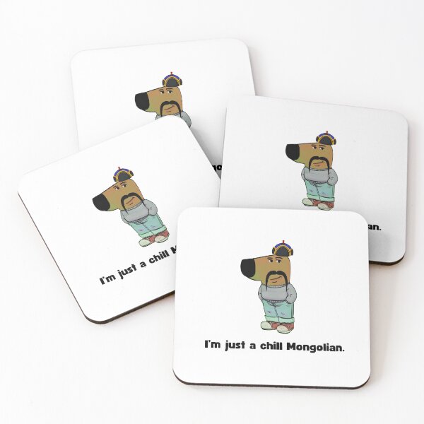 Item preview, I'm just a chill Mongolian designed and sold by RedAppleStore.