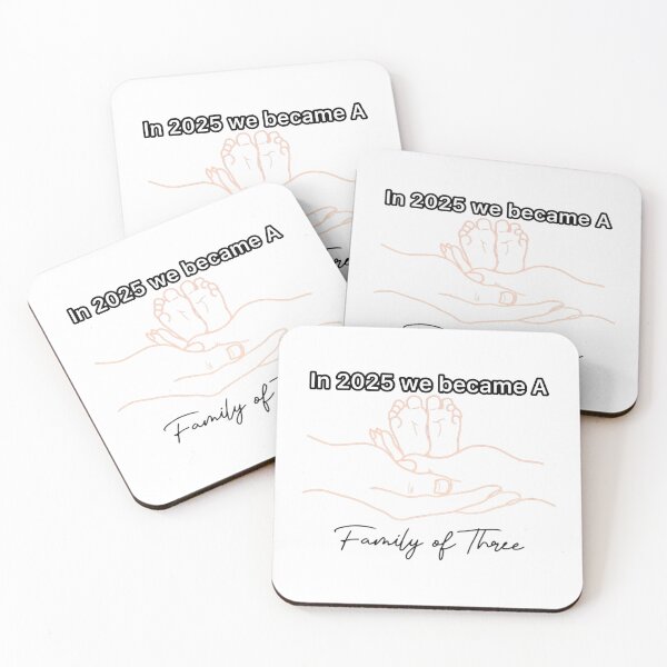 Item preview, In 2025 we became a family of three  designed and sold by Artistkhg.
