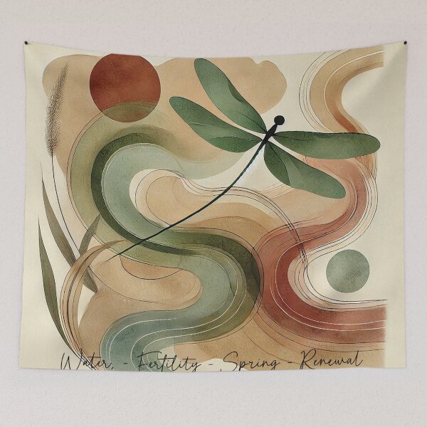 Item preview, Water Dragonfly Print designed and sold by Random Designs.
