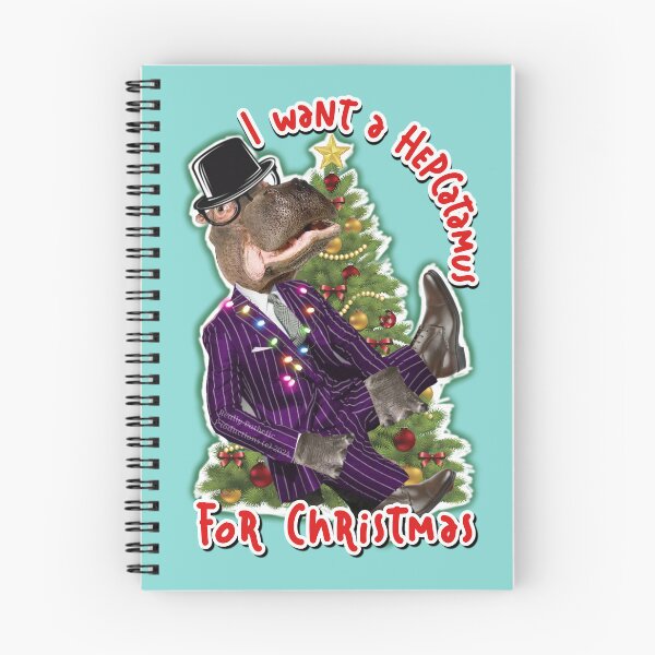 Item preview, The Hep Cat Hippopotamus Holiday designed and sold by reallypathetic.