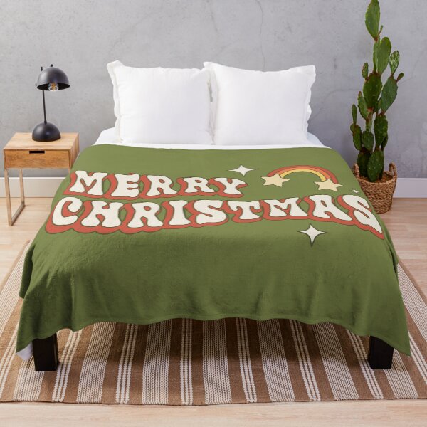 Item preview, 1970s groovy merry christmas funky designed and sold by Gossip Rag.