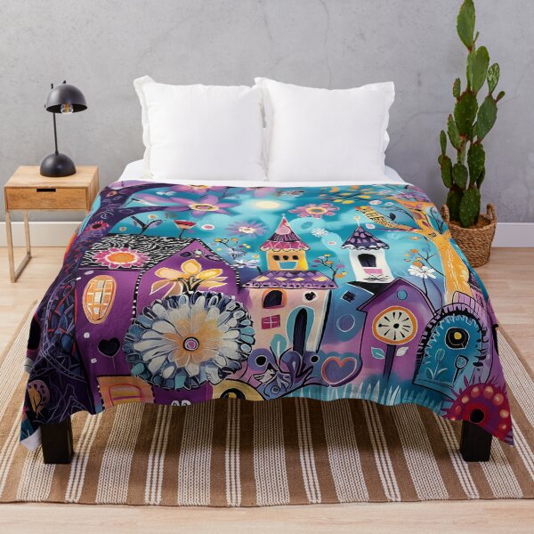 Item preview, Joyful Village designed and sold by ai-art-byPietro.