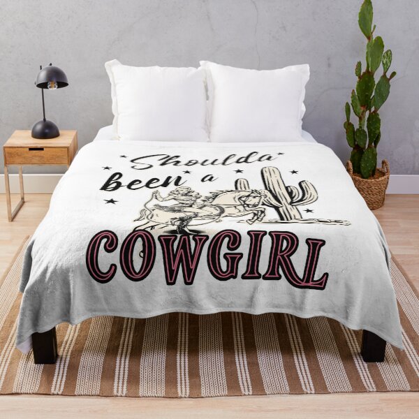 Item preview, Shoulda been a cowgirl designed and sold by MissGraphicTees.
