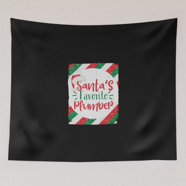 Item preview, Santa's Favorit Plumber / Plumbing / plumb / Halloween designed and sold by Tee Hub.