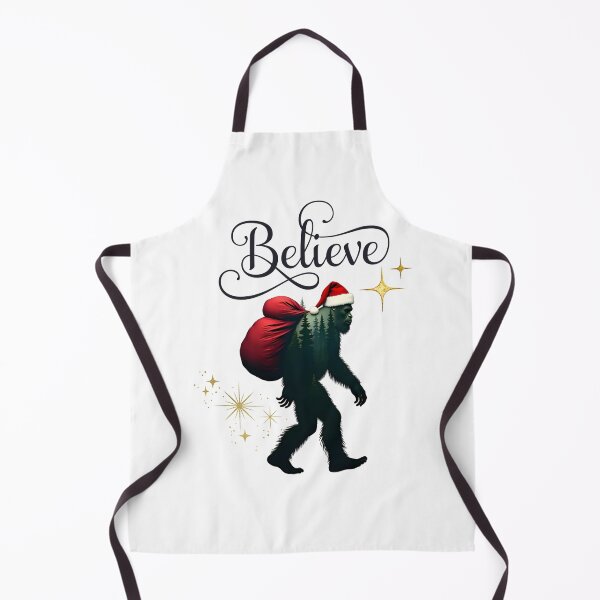 Item preview, Double exposure BigFoot Santa "Believe" designed and sold by EmeraldCauldren.