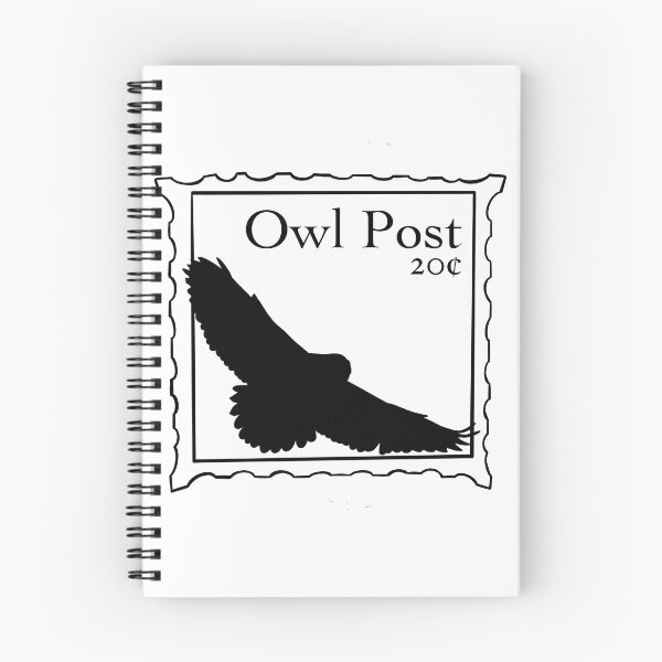Artikelvorschau, Eule Briefmarke Silhouette entworfen und verkauft von CATC0MMANDER.