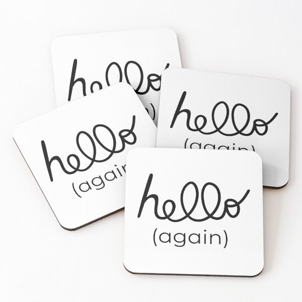 Item preview, Hello!! (Again): Retro Tech Greeting - "Hello (Again) designed and sold by Arte Cartoon From TagTeam Group.