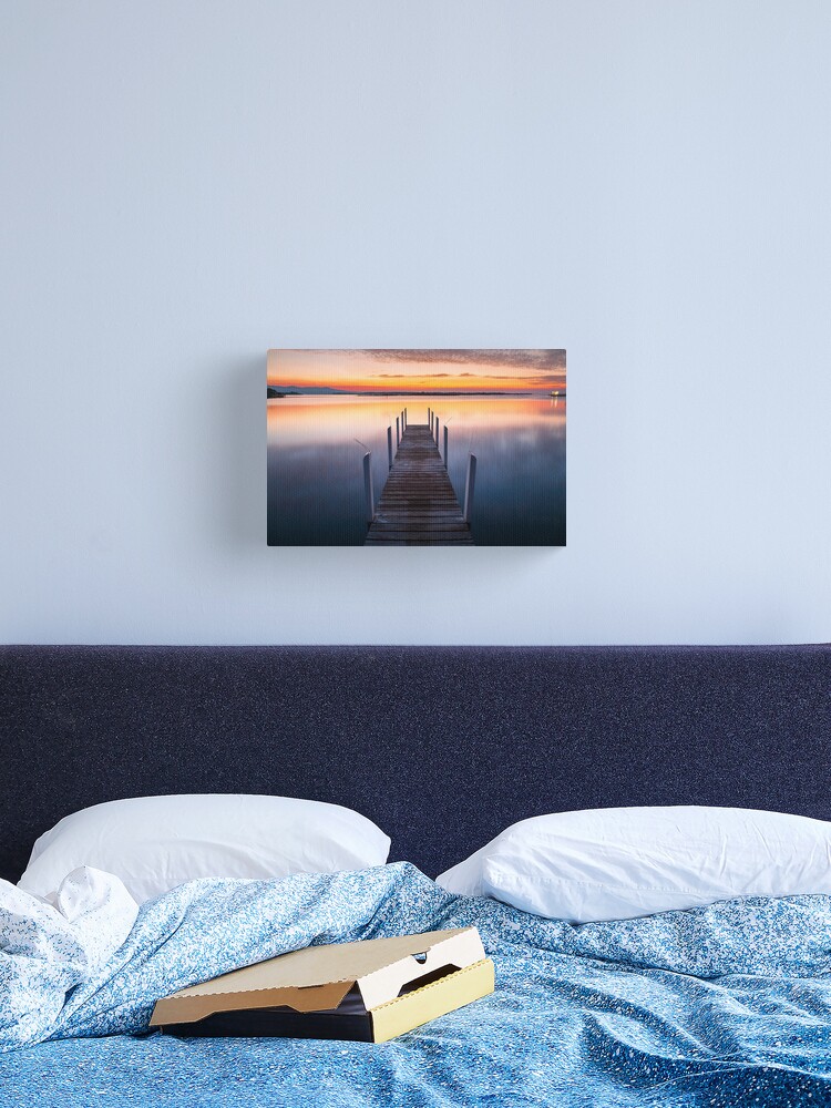 Thumbnail 2 of 3, Canvas Print, Fisherman's Paradise - Mallacoota before dawn, Australia designed and sold by Chockstone.