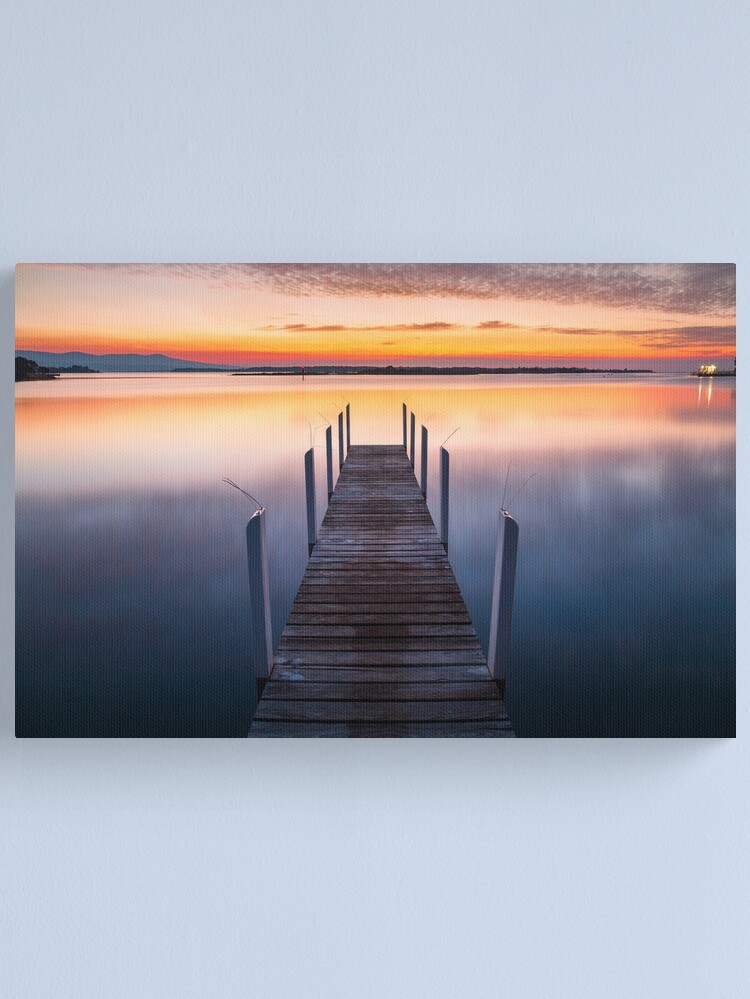 Thumbnail 1 of 3, Canvas Print, Fisherman's Paradise - Mallacoota before dawn, Australia designed and sold by Chockstone.