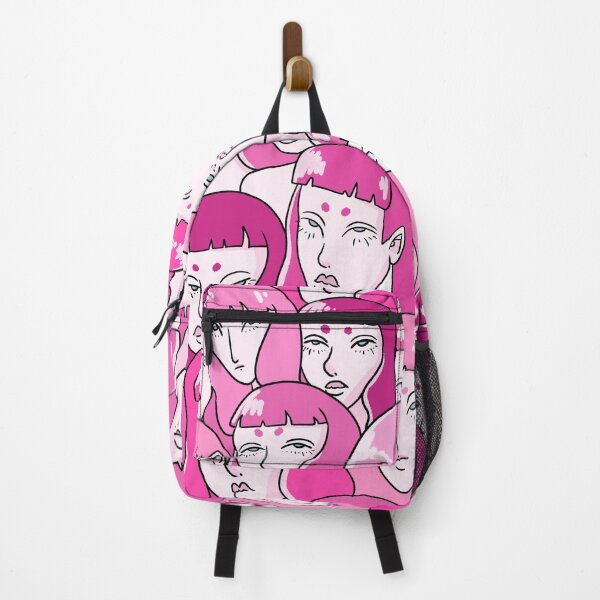 Item preview, Multitud de chicas de cabello rosa designed and sold by dulainula.