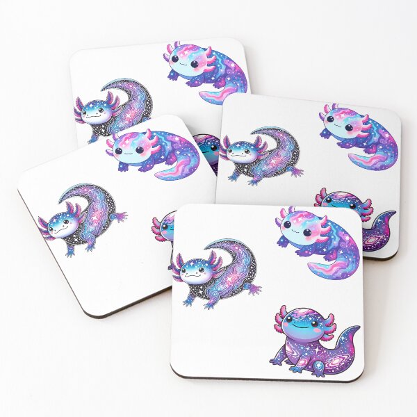 Item preview, Happy axolotl galaxy pack designed and sold by MellowPeach.