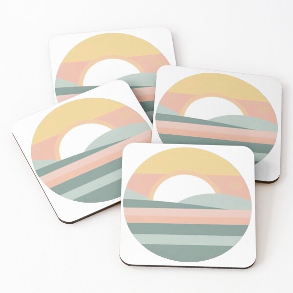 Item preview, Abstract Sunset Landscape designed and sold by SkyR1v3r.