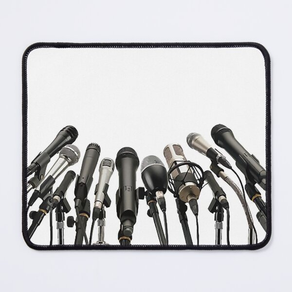 Item preview, Microphone - Press Conference - speaker -podium designed and sold by PIXEL POP DESIGNS - Beyond the Norm!.