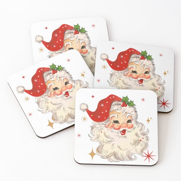 Item preview, Vintage Santa Cute Classic Santa Face Classic Christmas designed and sold by SarahFinnDesign.